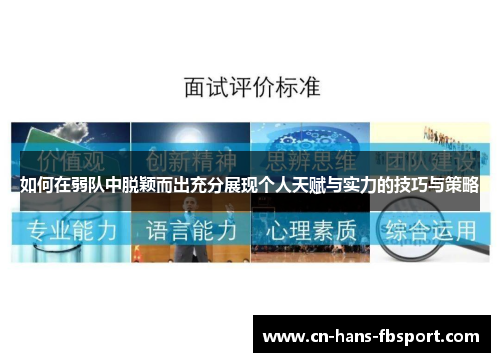 如何在弱队中脱颖而出充分展现个人天赋与实力的技巧与策略